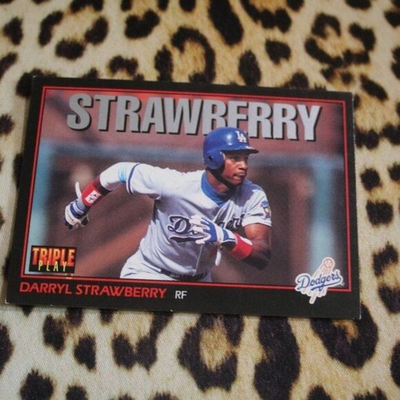 Darryl Strawberry #187 Baseball Card - Picture 1 of 2